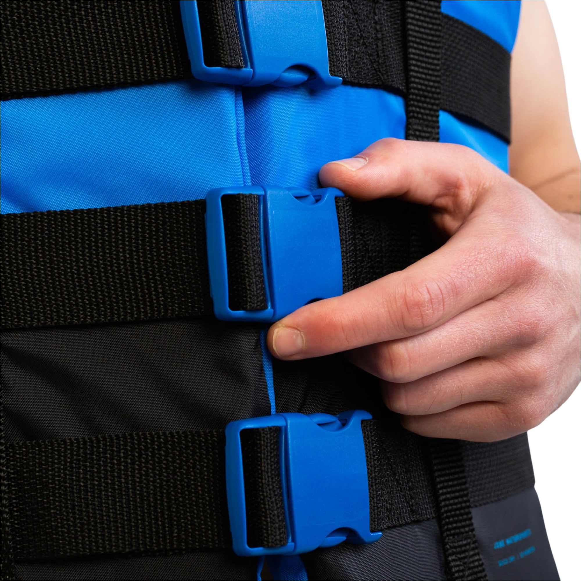 2026 Jobe Heren Vest Met 4 Gespen 244823020 - Blue